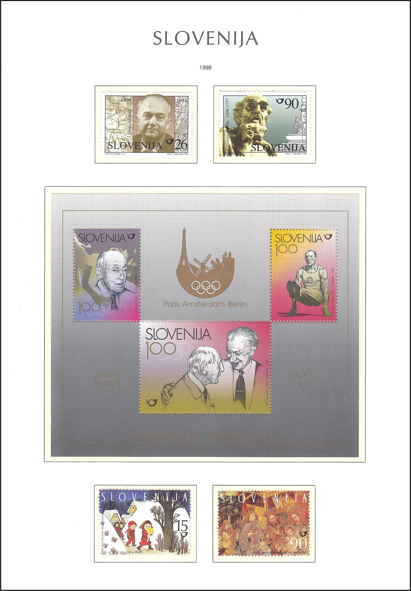 SLOVENIJA 1997 - 1998
